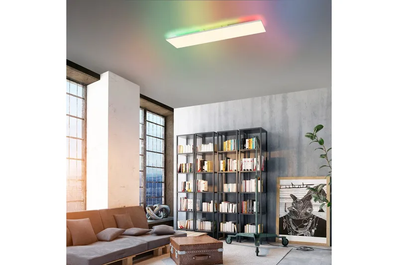 Kattovalo Conrad - 26x7x101 cm - Valaistus - Sisävalaistus & lamput - Erikoisvalaisin - Tiffanylamppu