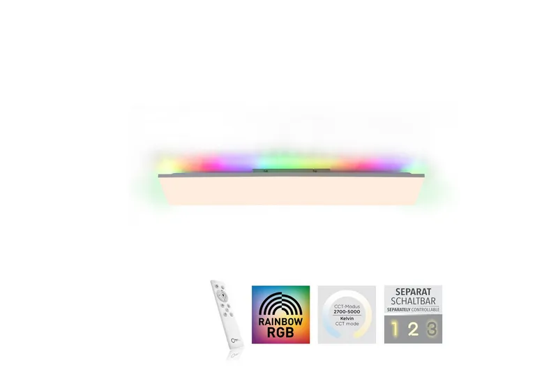 Kattovalo Conrad - 26x7x101 cm - Valaistus - Sisävalaistus & lamput - Erikoisvalaisin - Tiffanylamppu