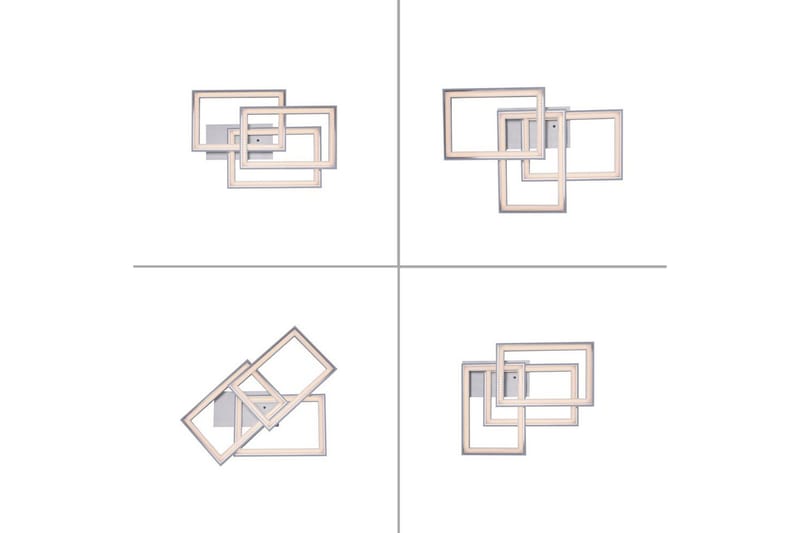 Kattovalo Felix - 56x8,4x54 cm - Valaistus - Sisävalaistus & lamput - Erikoisvalaisin - Tiffanylamppu