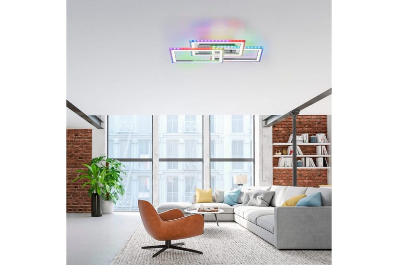 Kattovalo Felix - 56x8,4x54 cm - Valaistus - Sisävalaistus & lamput - Erikoisvalaisin - Tiffanylamppu