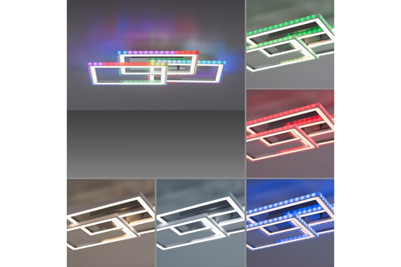 Kattovalo Felix - 56x8,4x54 cm - Valaistus - Sisävalaistus & lamput - Erikoisvalaisin - Tiffanylamppu