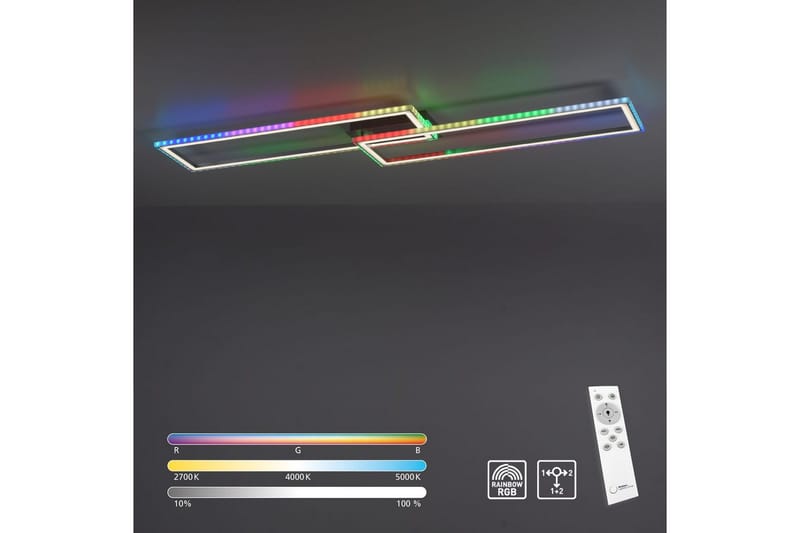 Kattovalo Felix - 72x6,4x121 cm - Valaistus - Sisävalaistus & lamput - Erikoisvalaisin - Tiffanylamppu