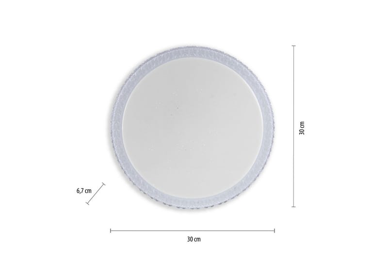 Kattovalo Frida - 30x6,7x30 cm - Valaistus - Sisävalaistus & lamput - Erikoisvalaisin - Tiffanylamppu