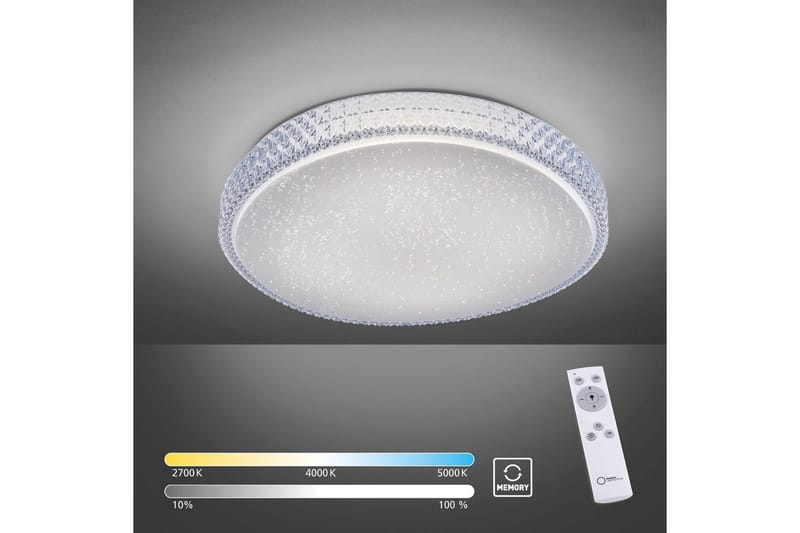 Kattovalo Frida - 60x11x60 cm - Valaistus - Sisävalaistus & lamput - Erikoisvalaisin - Tiffanylamppu