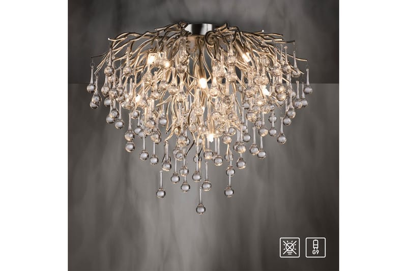 Kattovalo Icicle - 50x50x50 cm - Valaistus - Sisävalaistus & lamput - Erikoisvalaisin - Tiffanylamppu