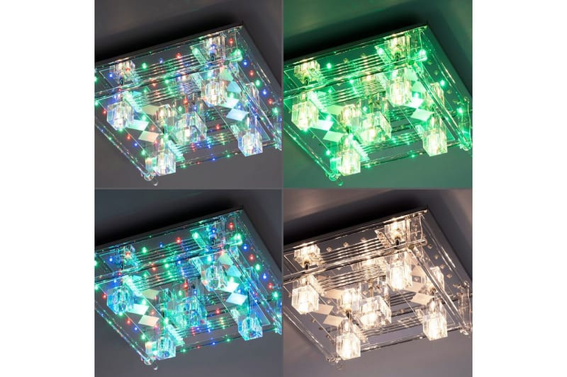 Kattovalo Kemal2.0 - 50x15x50 cm - Valaistus - Sisävalaistus & lamput - Erikoisvalaisin - Tiffanylamppu