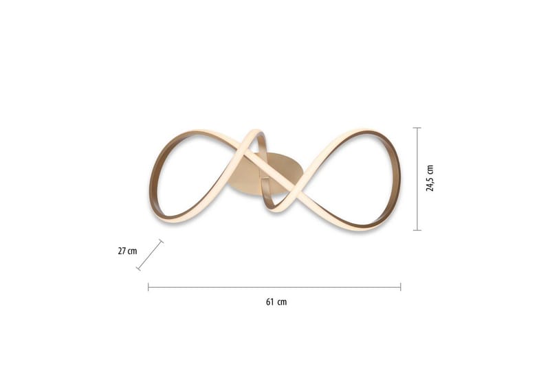 Kattovalo Maria - 25x28x62 cm - Valaistus - Sisävalaistus & lamput - Erikoisvalaisin - Tiffanylamppu