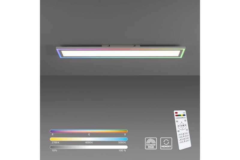 Kattovalo Reuna - 18x5,2x100 cm - Valaistus - Sisävalaistus & lamput - Erikoisvalaisin - Tiffanylamppu