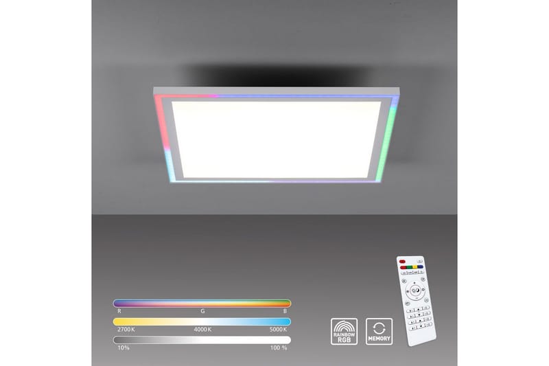 Kattovalo Reuna - 40x5,2x40 cm - Valaistus - Sisävalaistus & lamput - Erikoisvalaisin - Tiffanylamppu