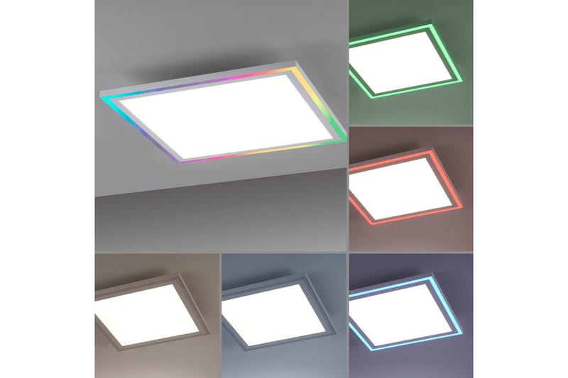 Kattovalo Reuna - 40x5,2x40 cm - Valaistus - Sisävalaistus & lamput - Erikoisvalaisin - Tiffanylamppu