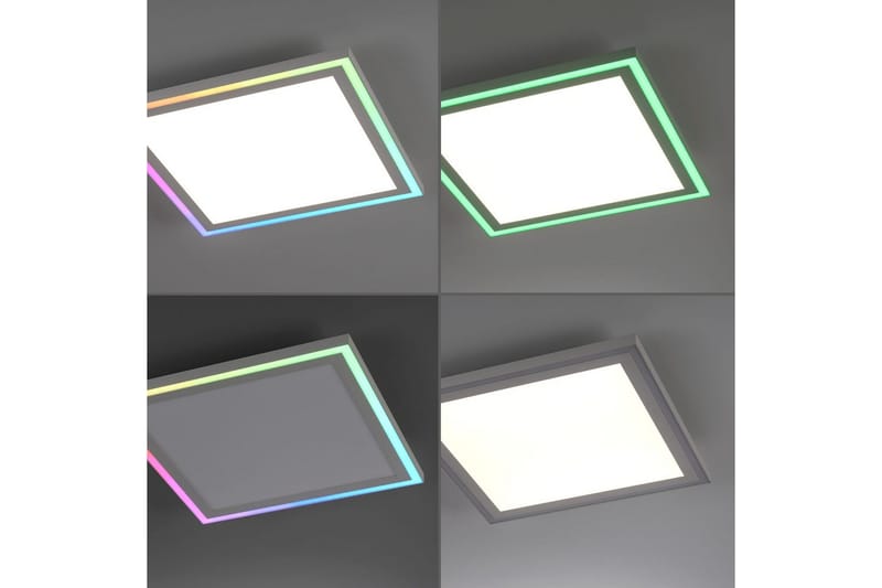 Kattovalo Reuna - 40x5,2x40 cm - Valaistus - Sisävalaistus & lamput - Erikoisvalaisin - Tiffanylamppu