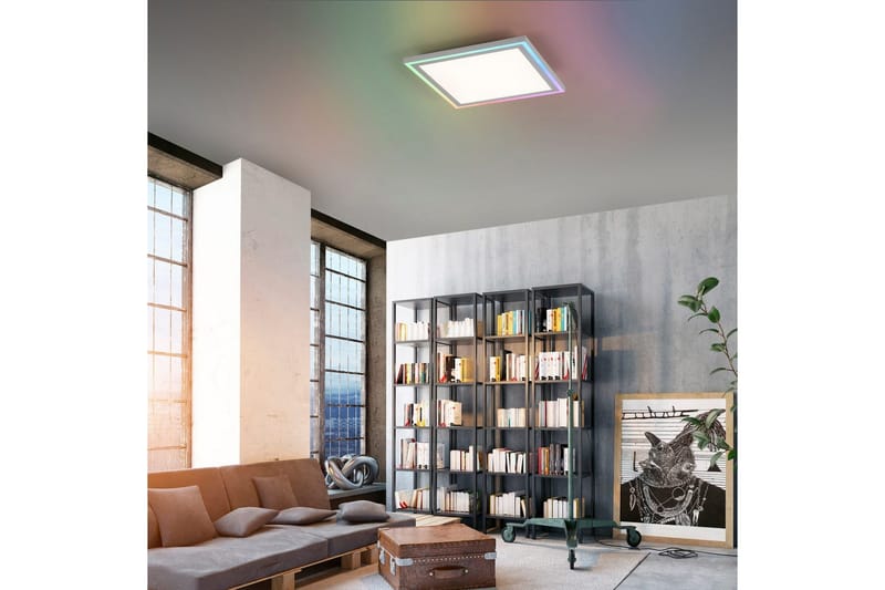 Kattovalo Reuna - 40x5,2x40 cm - Valaistus - Sisävalaistus & lamput - Erikoisvalaisin - Tiffanylamppu