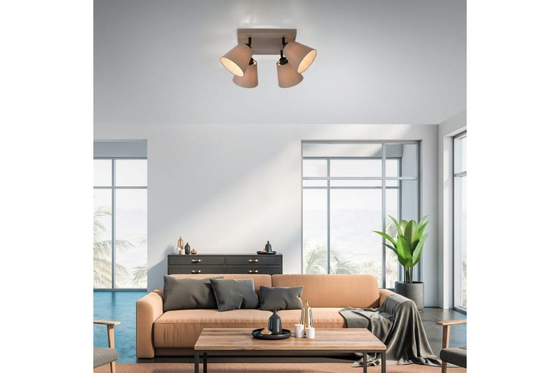 Kattovalo Riala - 59x25,5x59 cm - Valaistus - Sisävalaistus & lamput - Erikoisvalaisin - Tiffanylamppu