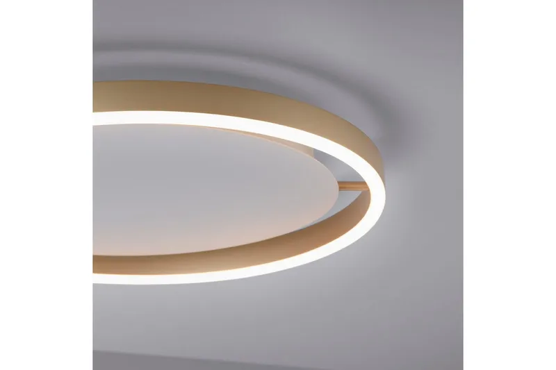 Kattovalo Ritus - 39,3x5,3x39,3 cm, Messinki matta - Valaistus - Sisävalaistus & lamput - Erikoisvalaisin - Tiffanylamppu