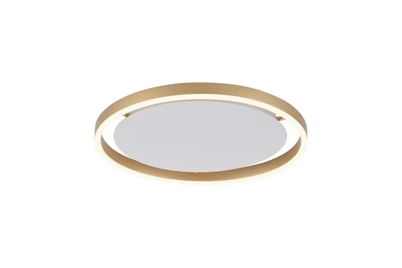 Kattovalo Ritus - 39,3x5,3x39,3 cm, Messinki matta - Valaistus - Sisävalaistus & lamput - Erikoisvalaisin - Tiffanylamppu