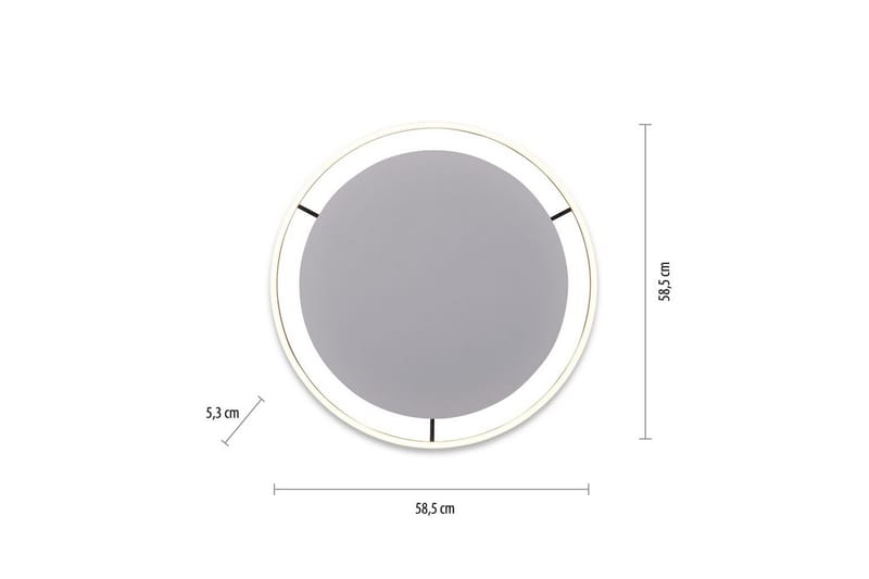 Kattovalo Ritus - 58,5x5,3x58,5 cm, Antrasiitti - Valaistus - Sisävalaistus & lamput - Erikoisvalaisin - Tiffanylamppu