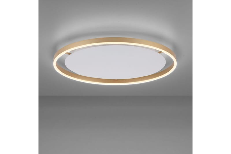 Kattovalo Ritus - 58,5x5,3x58,5 cm, Messinki matta - Valaistus - Sisävalaistus & lamput - Erikoisvalaisin - Tiffanylamppu