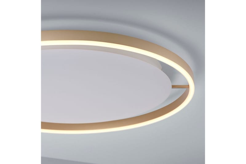 Kattovalo Ritus - 58,5x5,3x58,5 cm, Messinki matta - Valaistus - Sisävalaistus & lamput - Erikoisvalaisin - Tiffanylamppu