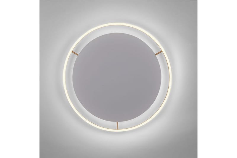 Kattovalo Ritus - 58,5x5,3x58,5 cm, Messinki matta - Valaistus - Sisävalaistus & lamput - Erikoisvalaisin - Tiffanylamppu