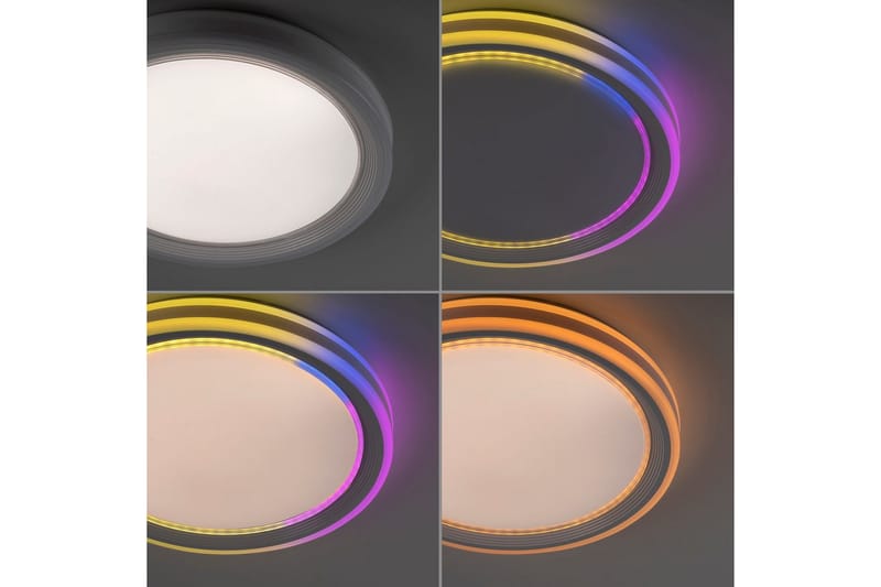Kattovalo Spheric - 48,5x8,5x48,5 cm - Valaistus - Sisävalaistus & lamput - Erikoisvalaisin - Tiffanylamppu