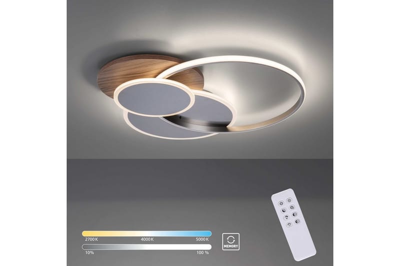 Kattovalo Palma - 62,5x7x65 cm - Valaistus - Sisävalaistus & lamput - Erikoisvalaisin - Tiffanylamppu