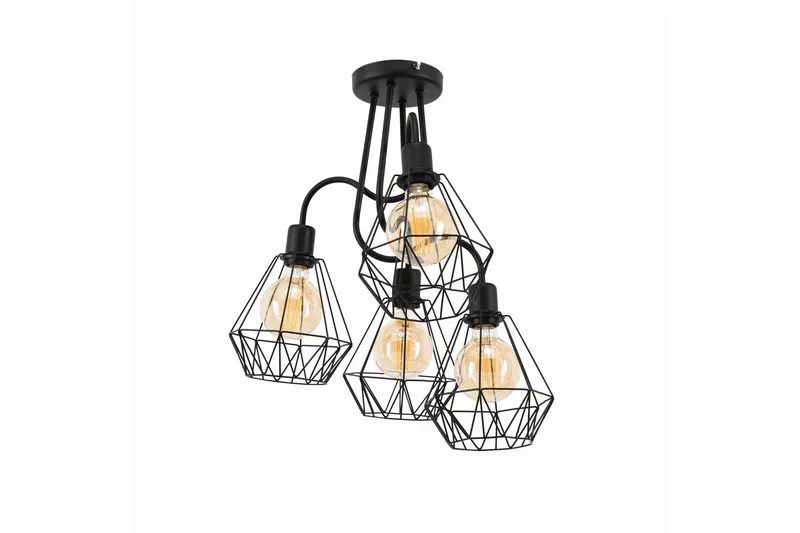 Kristallikruunu Bendinni 50 cm - Musta - Valaistus - Sisävalaistus & lamput - Erikoisvalaisin - Riisipaperivalaisin