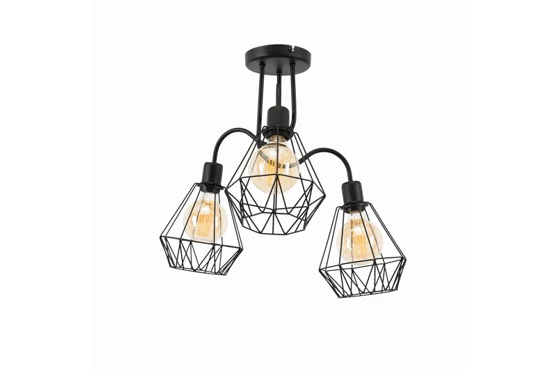 Kristallikruunu Bendinni 50 cm, Musta