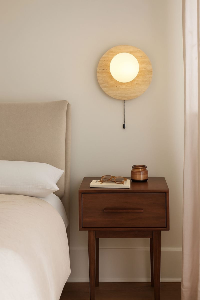 Kummer seinävalaisin 10 cm pyöreä - Valaistus - Sisävalaistus & lamput - Erikoisvalaisin - Riisipaperivalaisin