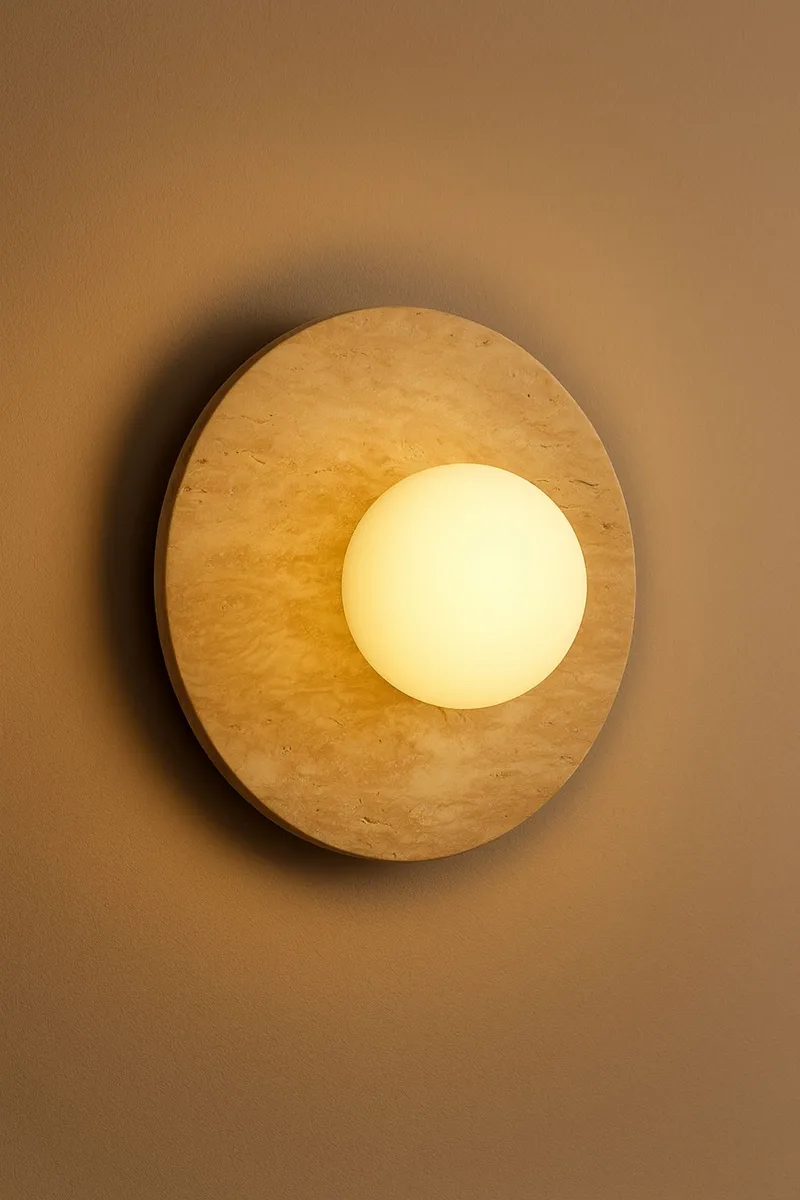 Kummer seinävalaisin 12 cm pyöreä - Valaistus - Sisävalaistus & lamput - Erikoisvalaisin - Riisipaperivalaisin