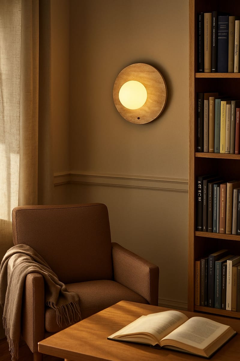 Kummer seinävalaisin 12 cm pyöreä - Valaistus - Sisävalaistus & lamput - Erikoisvalaisin - Riisipaperivalaisin