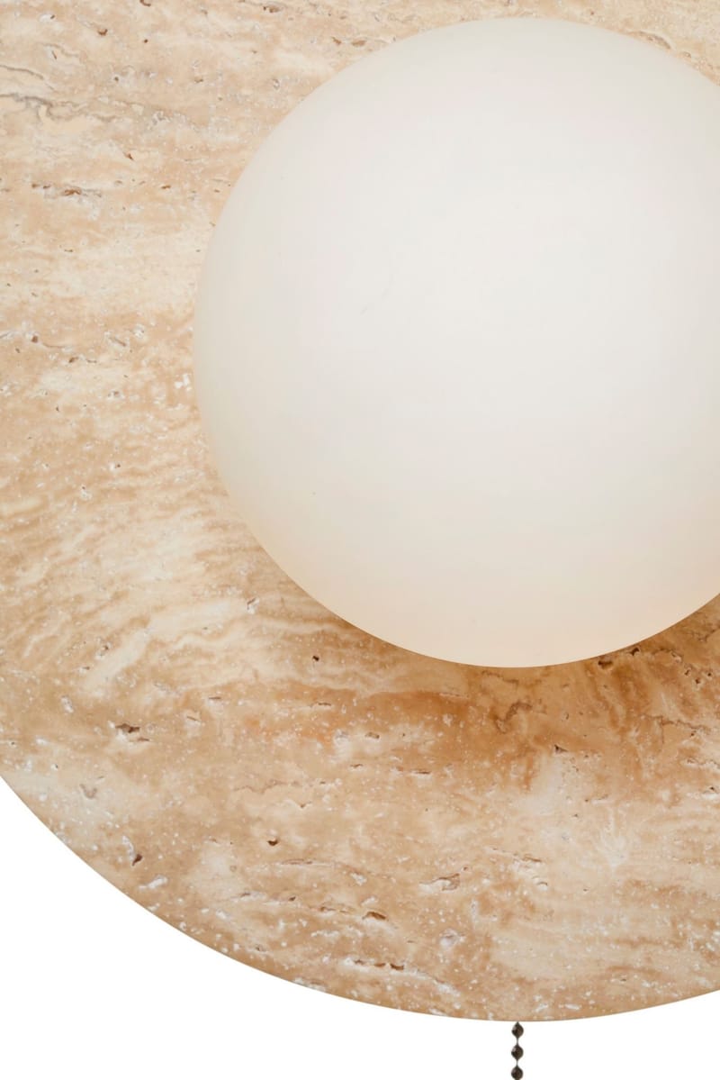 Kummer seinävalaisin 12 cm pyöreä - Valaistus - Sisävalaistus & lamput - Erikoisvalaisin - Riisipaperivalaisin