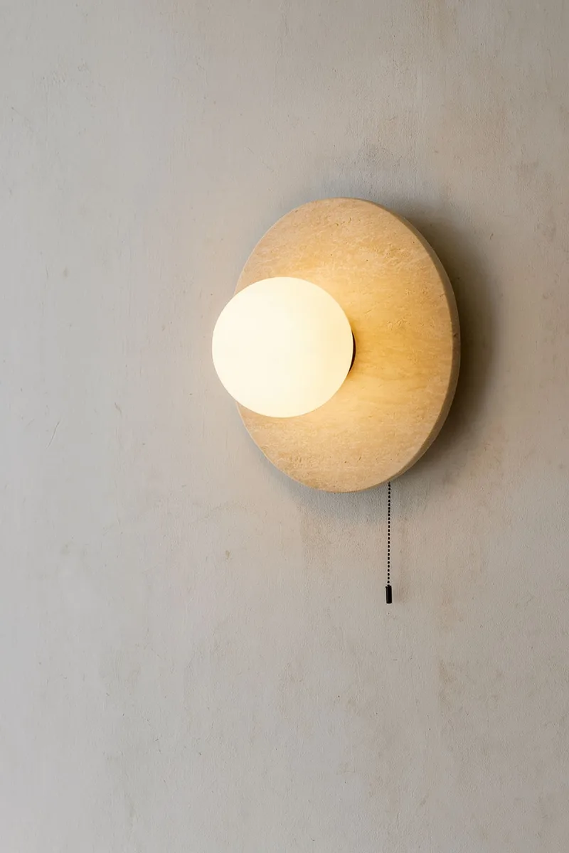 Kummer seinävalaisin 12 cm pyöreä - Valaistus - Sisävalaistus & lamput - Erikoisvalaisin - Riisipaperivalaisin