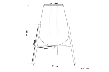 Lampione Pöytävalaisin 44 cm E27 - Monivärinen - Valaistus - Sisävalaistus & lamput - Ikkunavalaisimet - Ikkunavalaisin jalalla