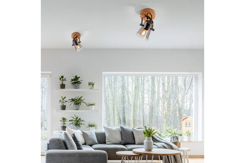 Langström Just Light Seinä-/Kattovalaisin - Valaistus - Sisävalaistus & lamput - Erikoisvalaisin - Riisipaperivalaisin