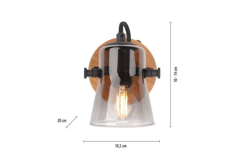 Langström Just Light Seinä-/Kattovalaisin - Valaistus - Sisävalaistus & lamput - Erikoisvalaisin - Riisipaperivalaisin
