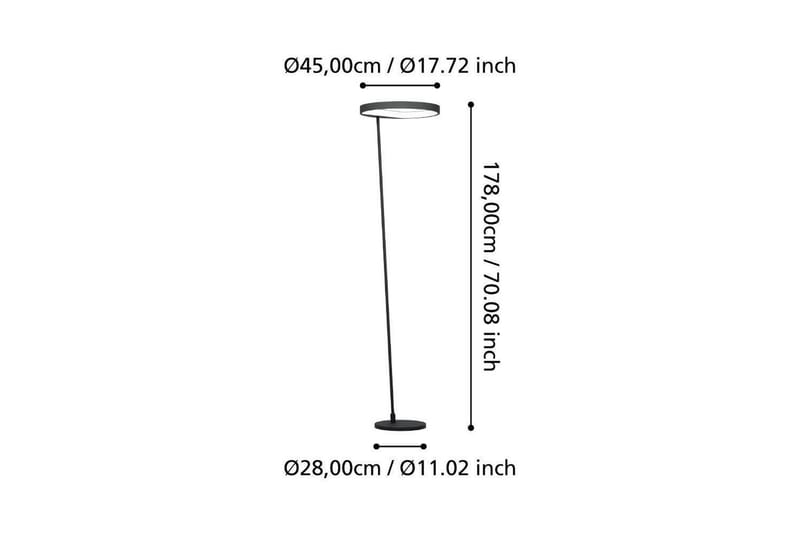 Lattiavalaisin Eglo Caredara Musta - Valaistus - Sisävalaistus & lamput - Erikoisvalaisin - Lightbox