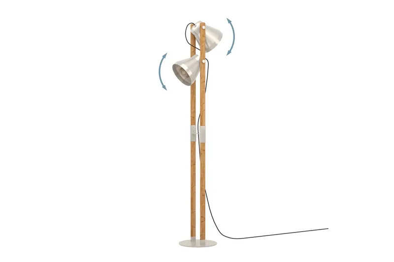 Lattiavalaisin Eglo Cawton - Ruskea - Valaistus - Sisävalaistus & lamput - Erikoisvalaisin - Kaarivalaisin