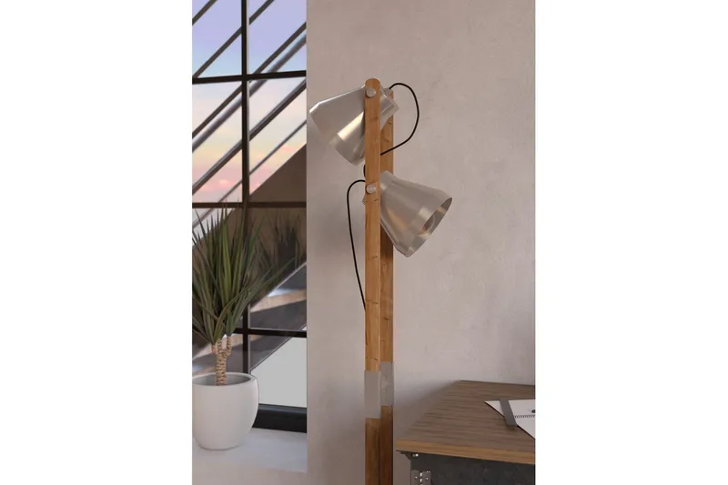 Lattiavalaisin Eglo Cawton - Ruskea - Valaistus - Sisävalaistus & lamput - Erikoisvalaisin - Kaarivalaisin