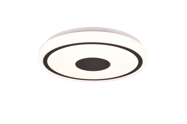 LED-Kattovalaisin Bunda 34 cm Mattamusta - TRIO - Tiffanylamppu - Olohuoneen valaisin - Plafondit - Kattovalaisin