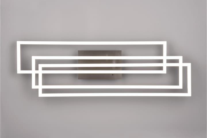 LED-Kattovalaisin Corso Harjattu Teräs - TRIO - Tiffanylamppu - Olohuoneen valaisin - Plafondit - Kattovalaisin