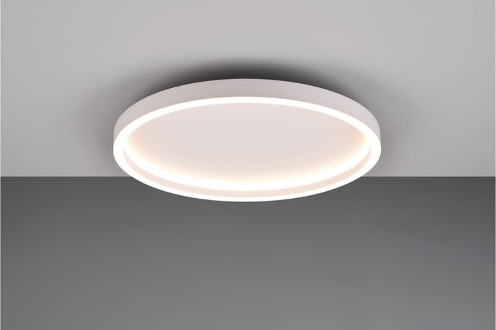 LED-Kattovalaisin Rotonda Pyöreä Mattavalkoinen - TRIO - Tiffanylamppu - Olohuoneen valaisin - Plafondit - Kattovalaisin