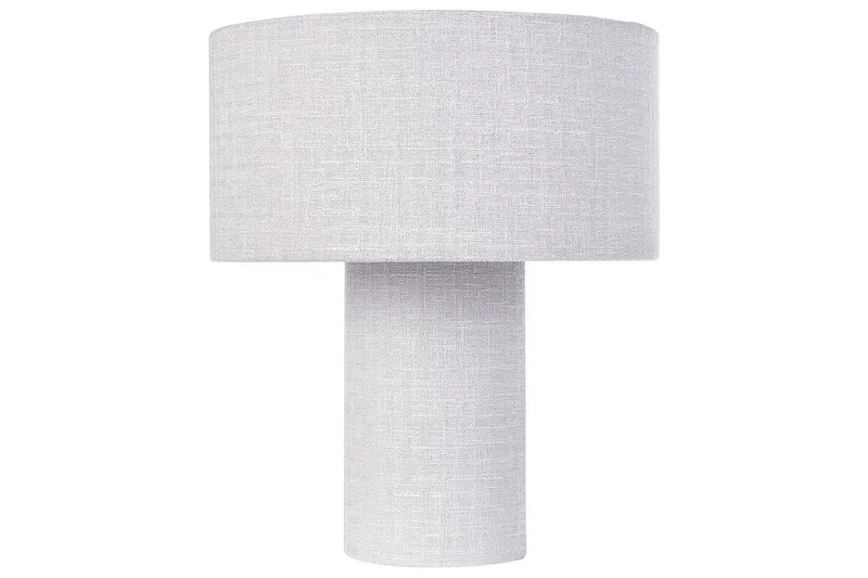 Lefkada Pöytävalaisin 35 cm E27, Vaaleanharmaa