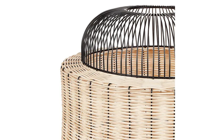 Leftyr Pöytävalaisin 55 cm E27 - Musta/Luonnonväri - Valaistus - Sisävalaistus & lamput - Erikoisvalaisin - Riisipaperivalaisin