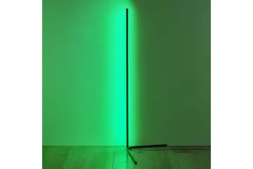 LED-Lattiavalaisin Level RGB Musta - TRIO - Valaistus - Sisävalaistus & lamput - Lattiavalaisin - 5-vartinen lattiavalaisin