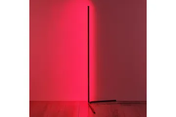 LED-Lattiavalaisin Level RGB Musta - TRIO - Valaistus - Sisävalaistus & lamput - Lattiavalaisin - 5-vartinen lattiavalaisin