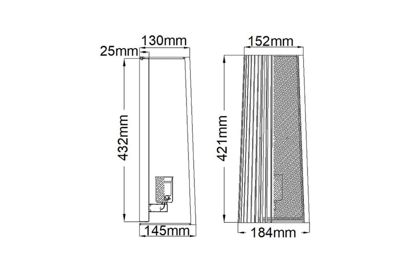 Linara Kichler Seinävalaisin - Valaistus - Sisävalaistus & lamput - Erikoisvalaisin - Riisipaperivalaisin
