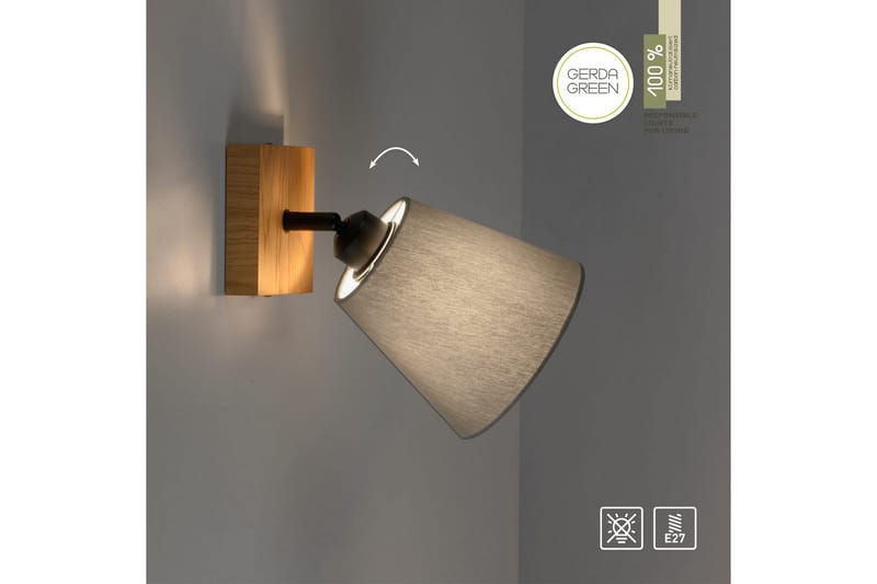 Michel Just Light Seinä-/Kattovalaisin - Valaistus - Sisävalaistus & lamput - Erikoisvalaisin - Riisipaperivalaisin