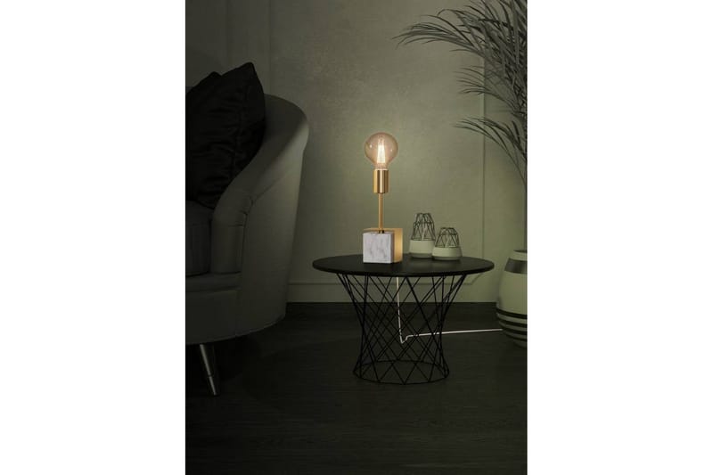 Pöytälamppu Eglo Carmita Valkoinen/Harmaa - Valkoinen/Harmaa - Valaistus - Sisävalaistus & lamput - Erikoisvalaisin - Riisipaperivalaisin