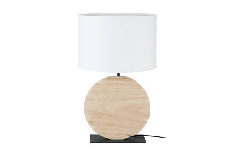 Pöytälamppu Eglo Contessore Pyöreä Valkoinen/puu - Valaistus - Sisävalaistus & lamput - Erikoisvalaisin - Riisipaperivalaisin