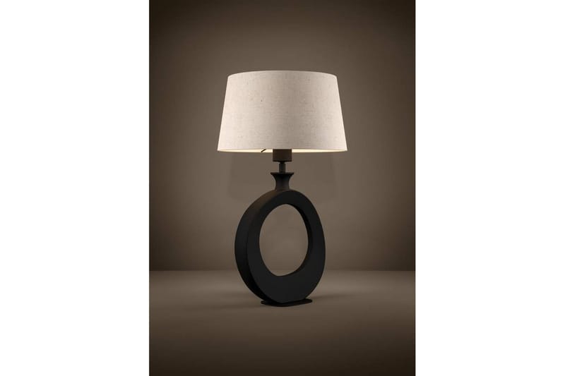 Pöytälamppu Eglo Diezma Musta/Luonnonväri 52 cm - 52 cm - Valaistus - Sisävalaistus & lamput - Erikoisvalaisin - Riisipaperivalaisin